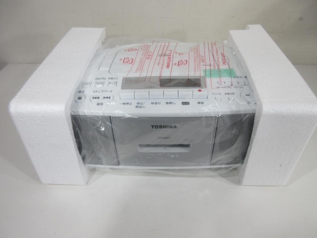 0813Z 東芝 CDラジオカセットレコーダー TY-CDS7