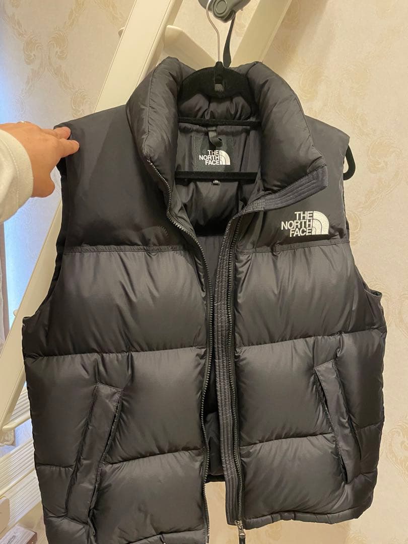 THE NORTH FACE ブラック ダウンベスト Ｍ