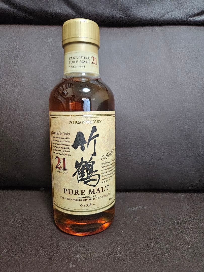 【未開栓】竹鶴21年、17年、12年、NV 180ml　４本セット