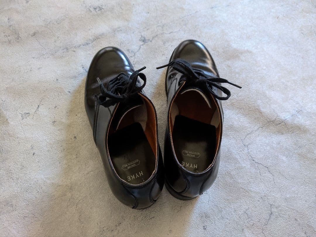 靴 HYKE LEATHER SHOES
