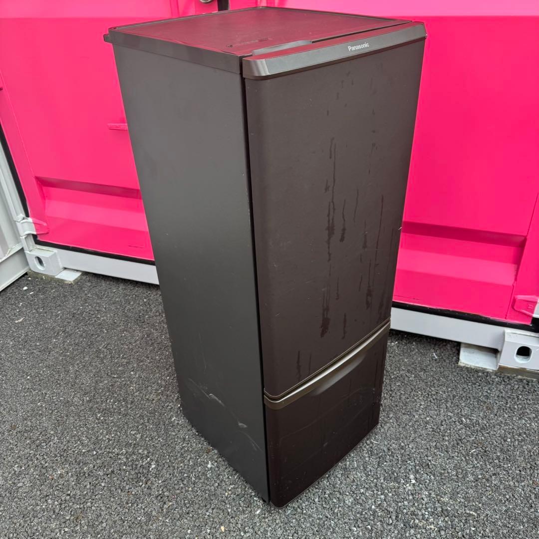 TH1★2021年製★パナソニック　冷蔵庫　マットブラウン　一人暮らし