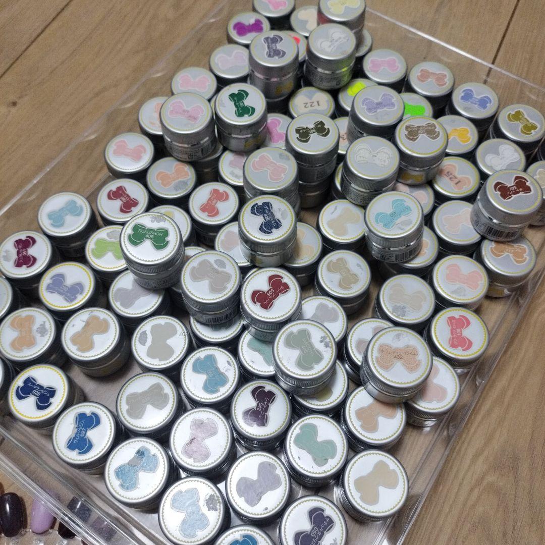 【中古】リーフジェルジェル カラー100色セットまとめ売り