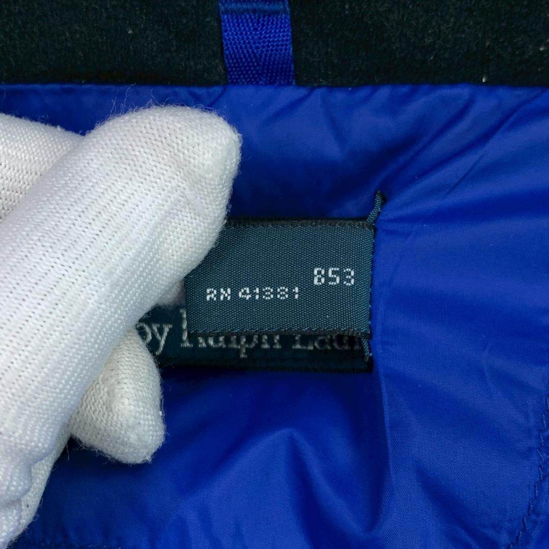 ポロラルフローレン ダウンベスト ビッグポニー刺繍 レッド XS　E021