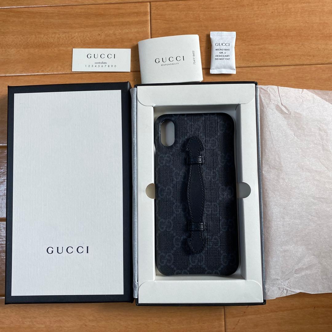 GUCCI GGパターン レザー iPhoneケース