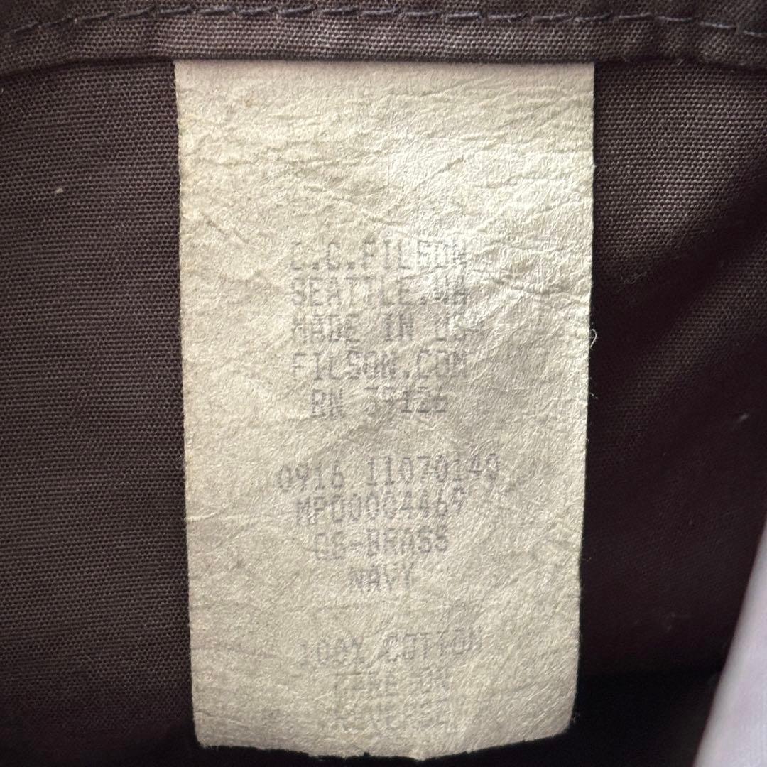 USA製 フィルソン 24アワー ティンブリーフケース ネイビー 2way