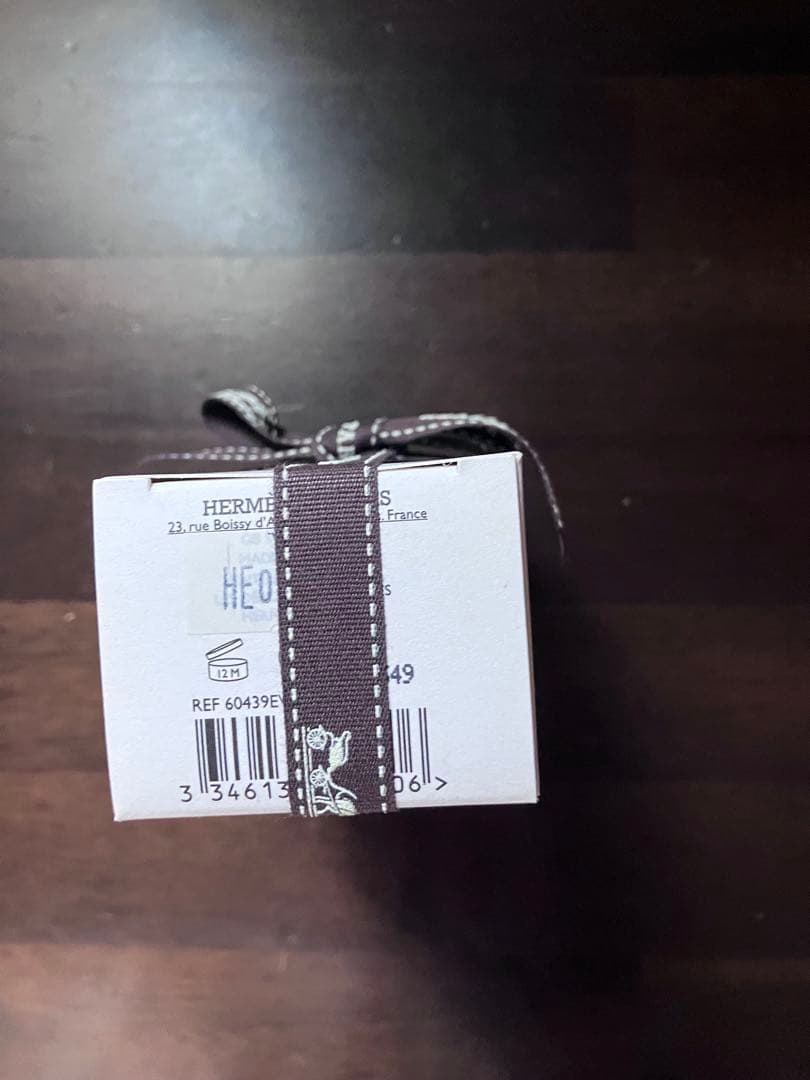 新品未開封　HERMES クレームレマンハンドクリーム 50mL 袋、カード付き