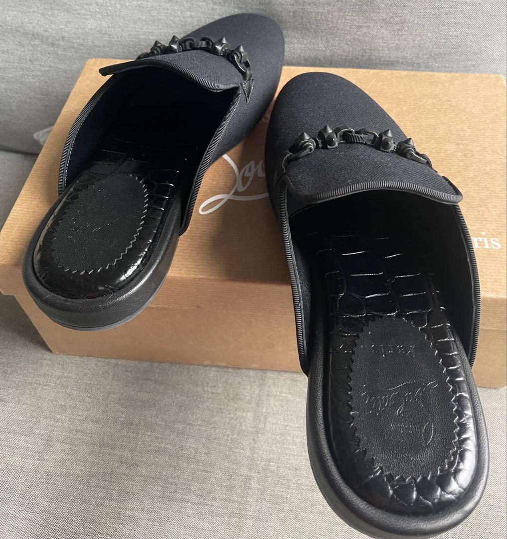 定価118800円⭐︎クリスチャンルブタン サンダル箱付新品25.0cm相当