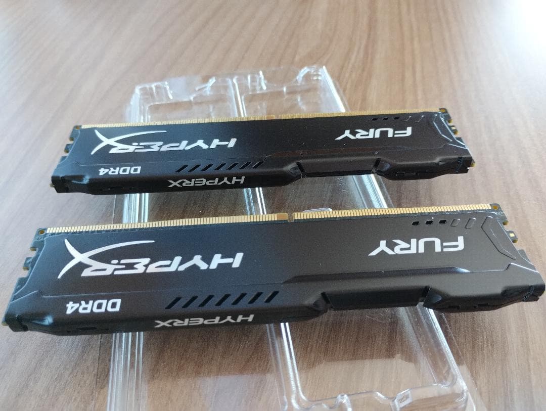 Kingstone キングストン Micron製DDR4 8GB　エラーなし