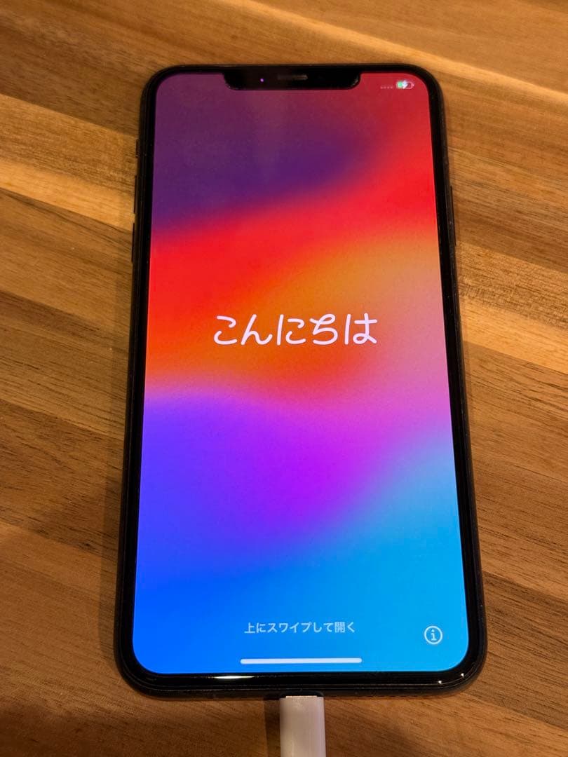 【美品】iPhone 11ProMaxミッドナイトグリーン本体256GB