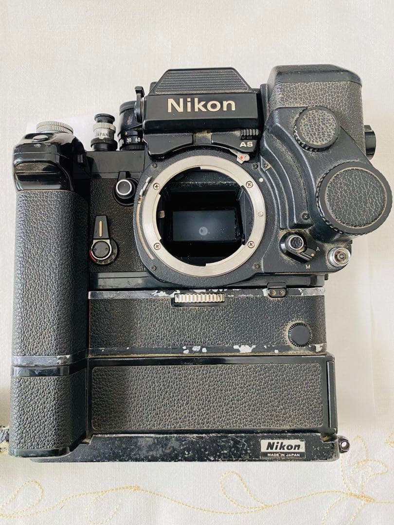 Nikon F2 カメラ MD-2 MB-1 レンズ　ピストルグリップ　説明書