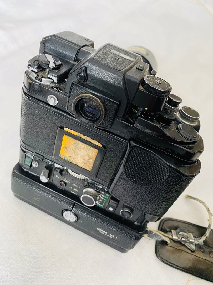 Nikon F2 カメラ MD-2 MB-1 レンズ　ピストルグリップ　説明書