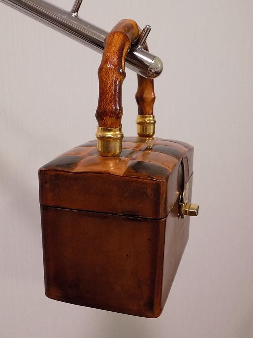 Mimoda　FIRENZE　本革ボックスハンドバッグ　新品未使用　イタリア製