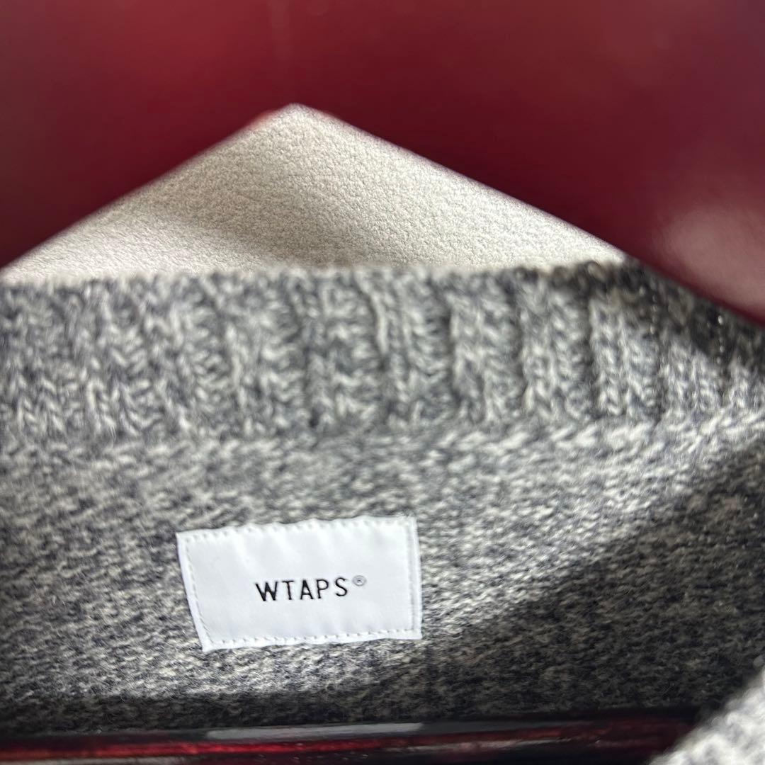 wtaps deck ニット セーター　グレー