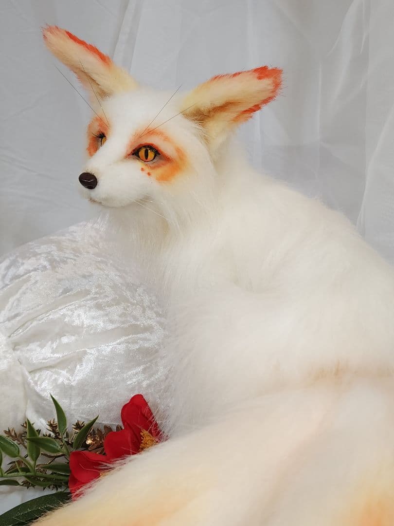 S*苑様 全身可動アートドール　妖狐　狐　二尾