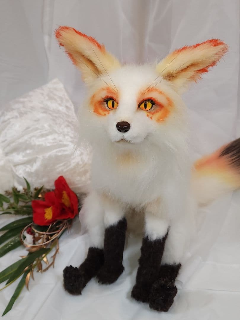 S*苑様 全身可動アートドール　妖狐　狐　二尾