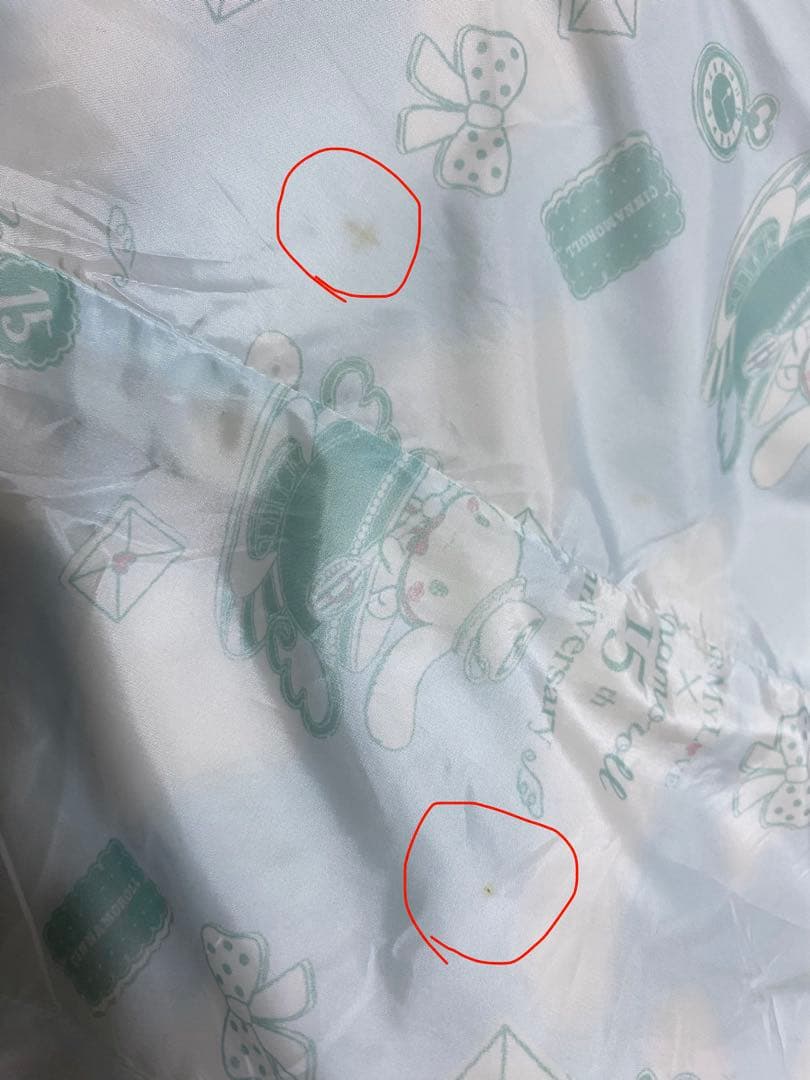 【訳あり】シナモロール15周年夢展望コラボ コート ワンピースセット