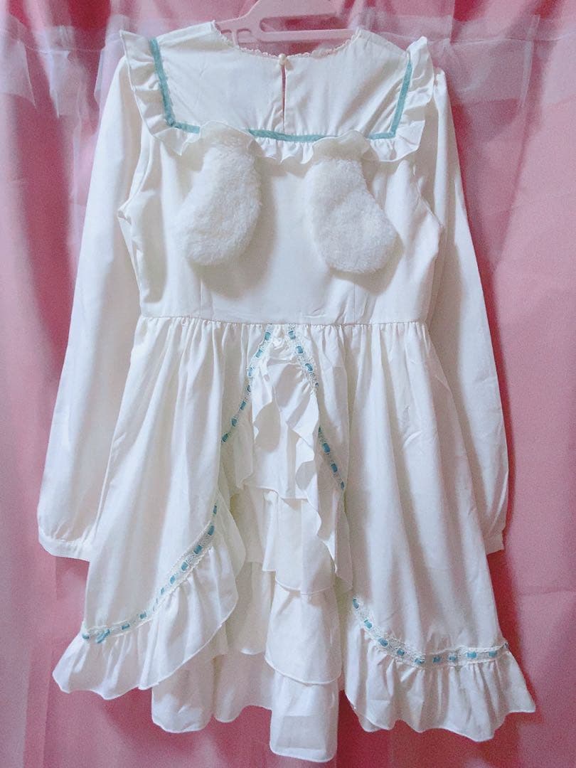 【訳あり】シナモロール15周年夢展望コラボ コート ワンピースセット