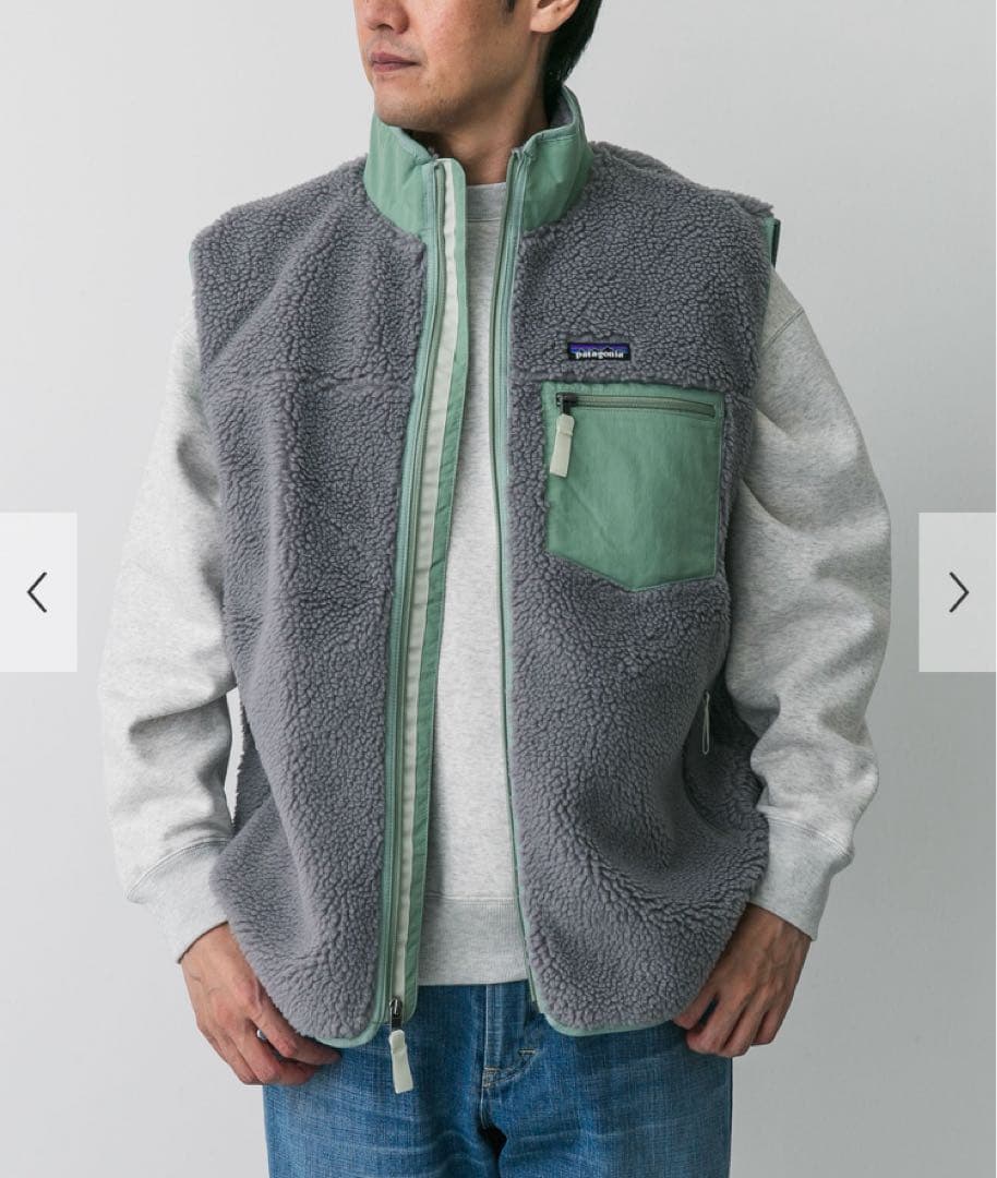 【新品】patagonia　Ms Classic Retro-X Vest L