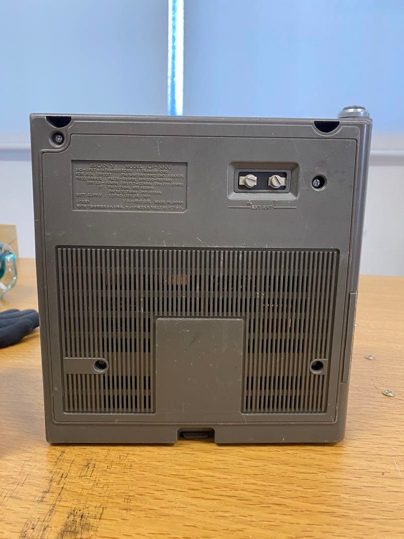 sony スカイセンサー5900ラジオ アダプター付き