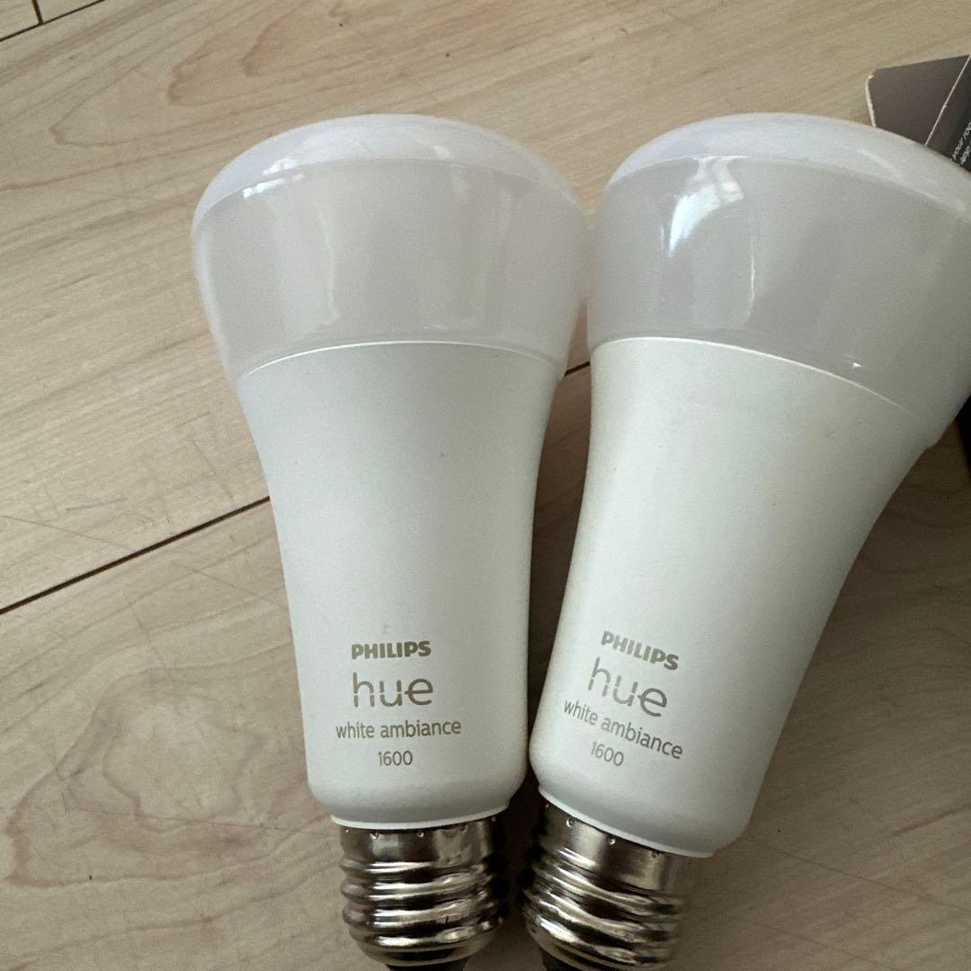 PHILIPS hue white ambiance 1600 2個セット