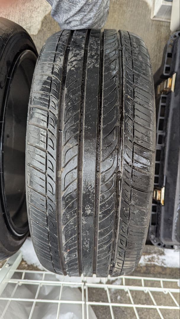 220 クラウン RS 純正ホイール　1本セット　スパッタリング