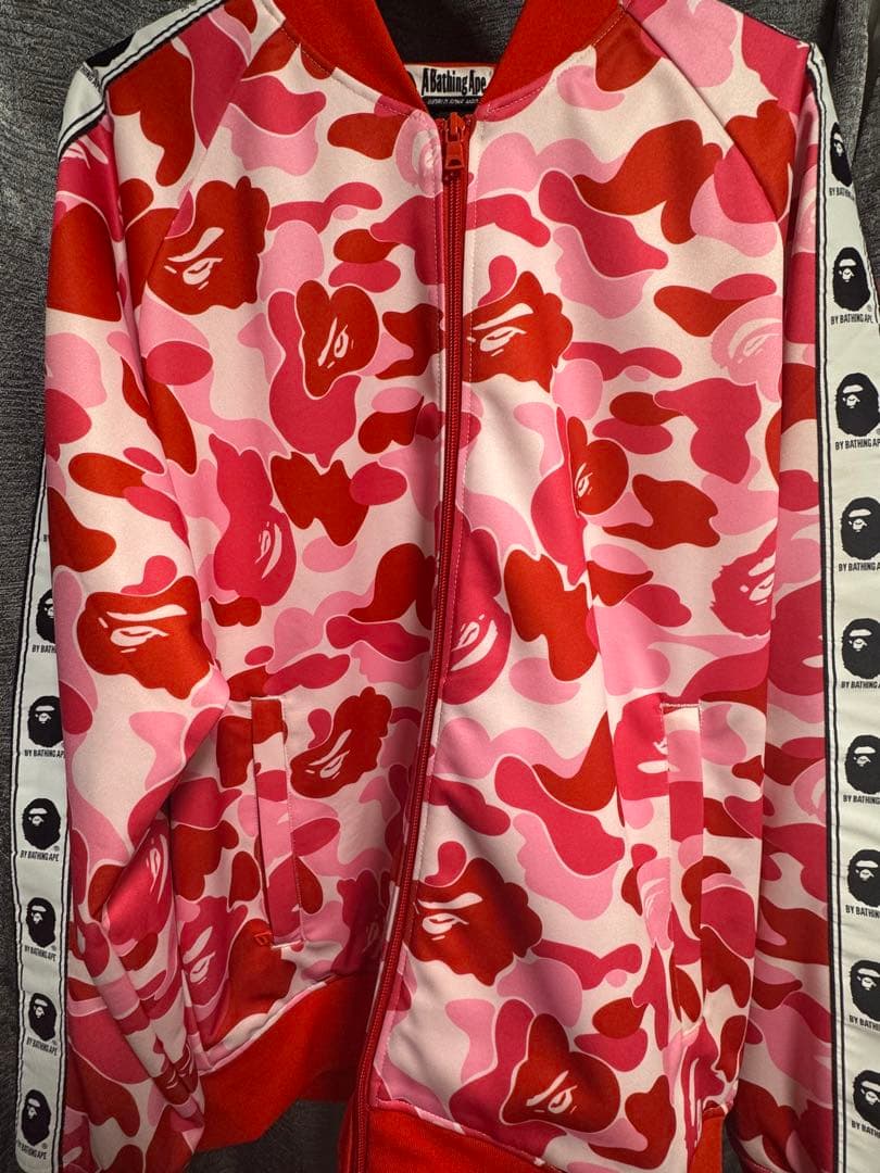 BAPE カモフラージュ柄 ジップアップパーカー