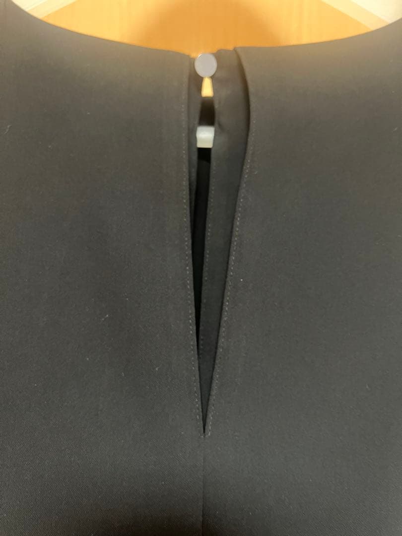 ANAYI コンパクトサテンケープブラウス38