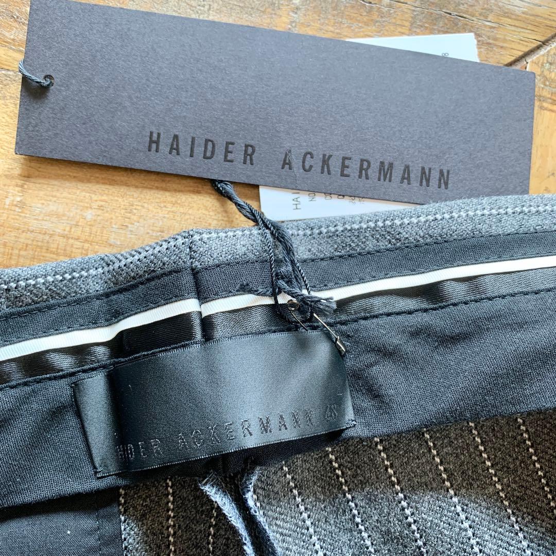 HAIDER ACKERMANN ウールトラウザー 48 ハイダーアッカーマン