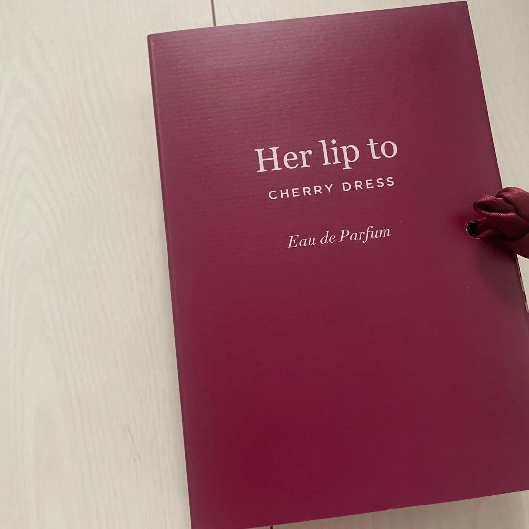 a ハーリップトゥ チェリードレス香水とチェリードレスハンドクリームセット