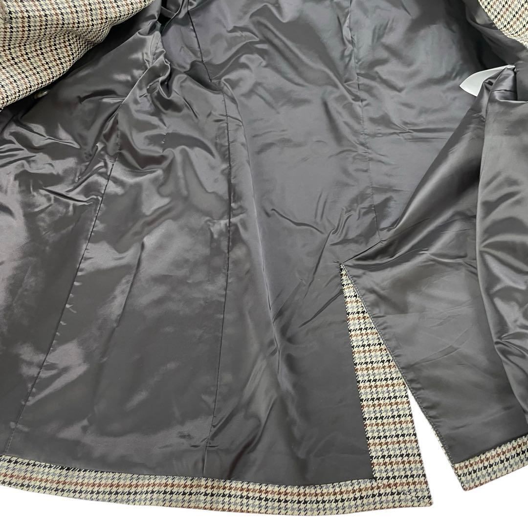 美品 23区 ガンクラブチェックストレッチ ジャケットサイズ38