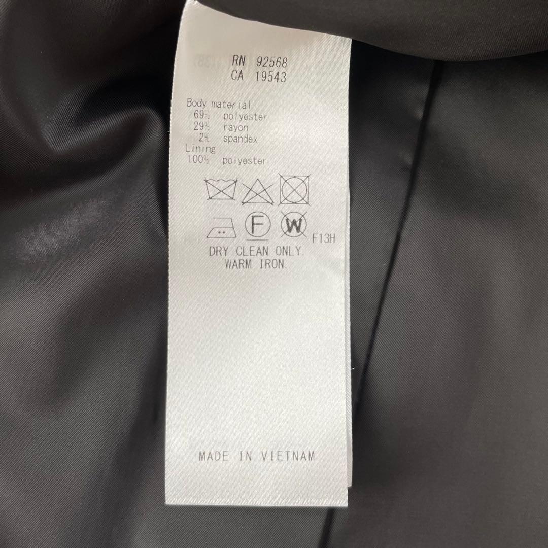 美品 23区 ガンクラブチェックストレッチ ジャケットサイズ38