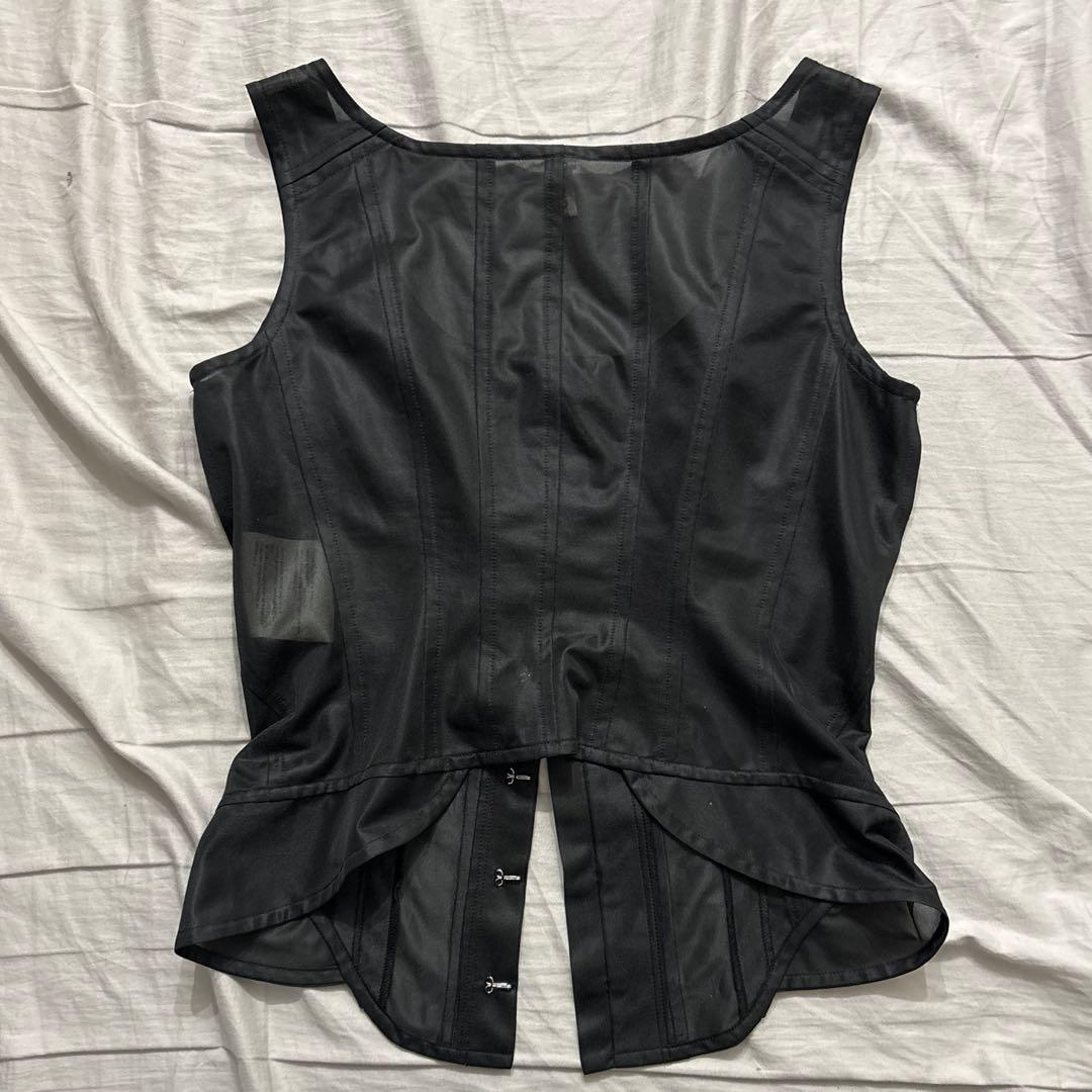 COMME des GARCONS コルセット風ビスチェ