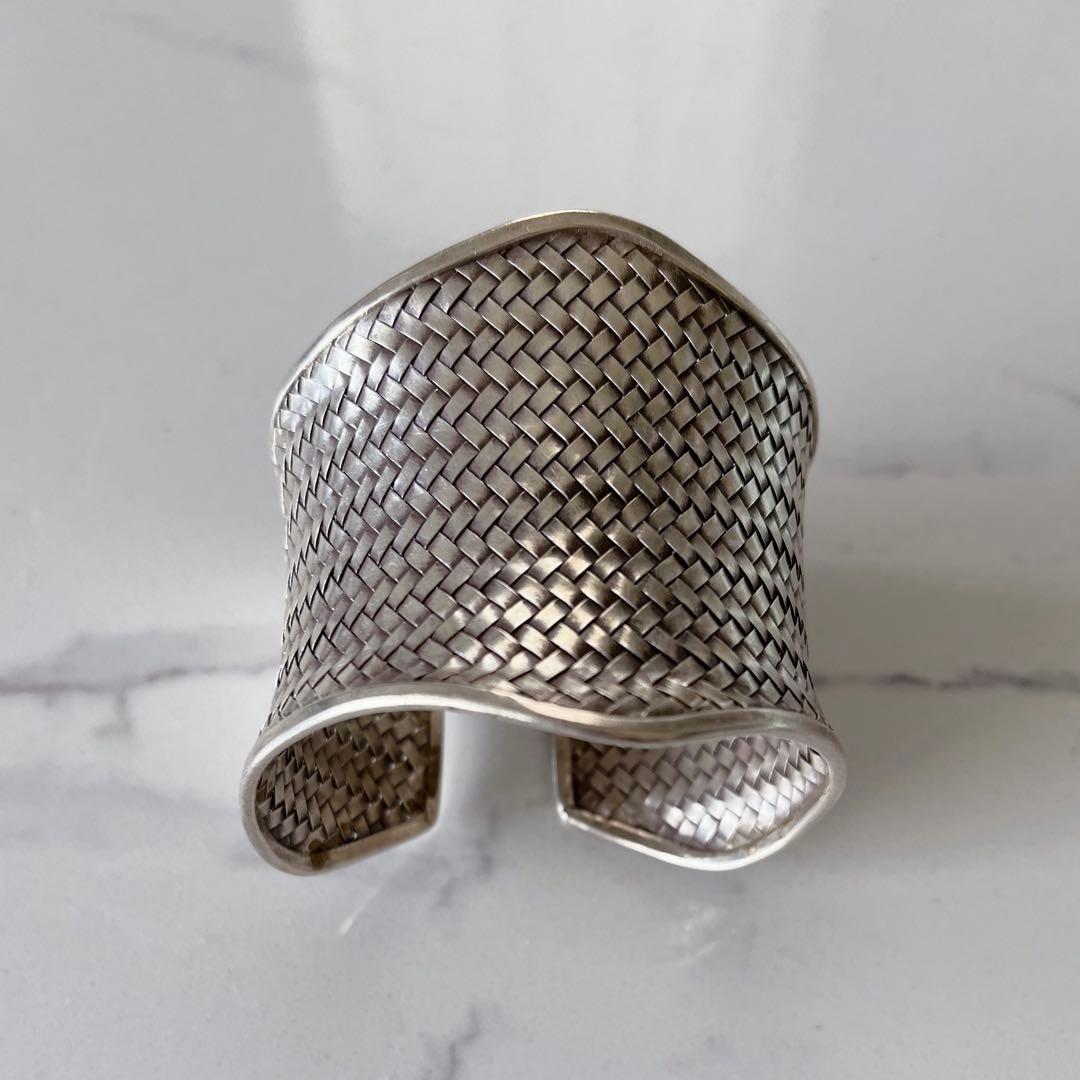 【新品】カレンシルバー｜カレン族｜バングル｜アミ｜男女兼用