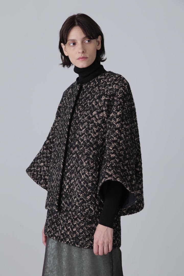 ADORE ヘリンボーンツイードジャケット　アドーア