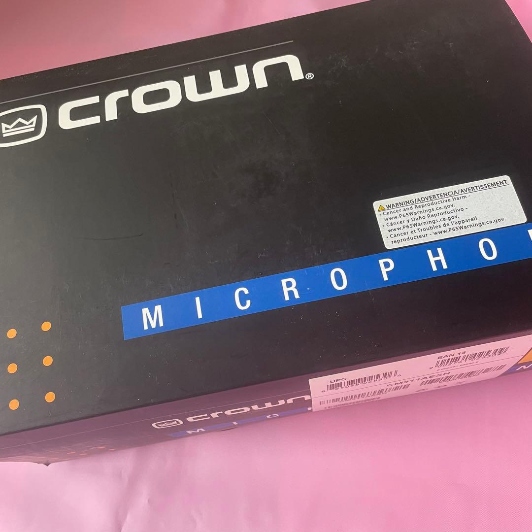 Crown MICROPHONE Audio CM311AESH①