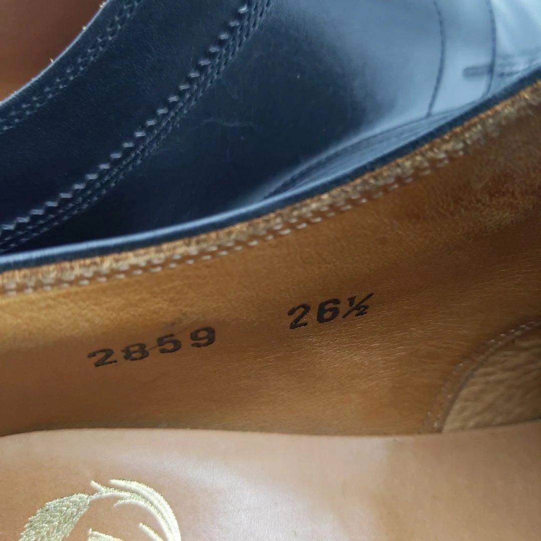 【美品】 SCOTCH GRAIN スコッチグレイン 26.5 黒 2859