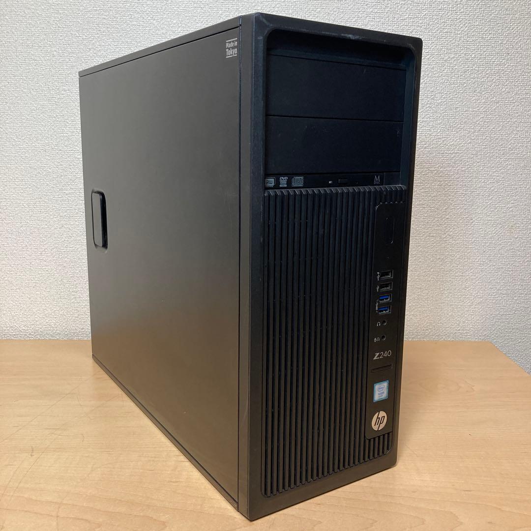 IntelXeonE3 GTX1060 メモリ16GB SSD256GB