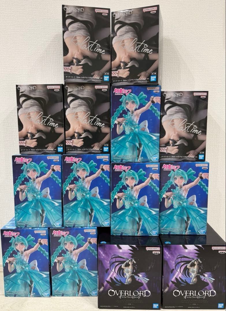 プライズフィギュアまとめ売り　初音ミク　アルベド