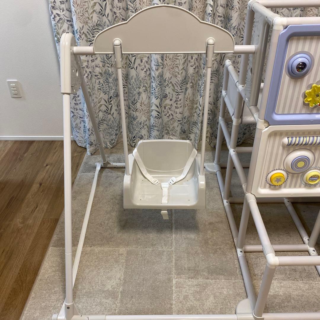 【美品/付属品完備】運動と知育のマイファースト ロングスロープ キッズパーク