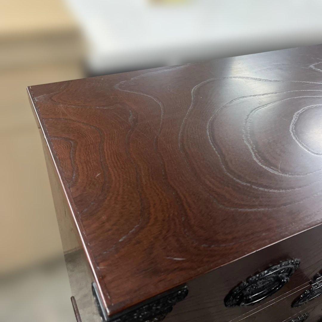 【吉野民芸】◆時代箪笥◇タンス◆鍵なし◇程度良好