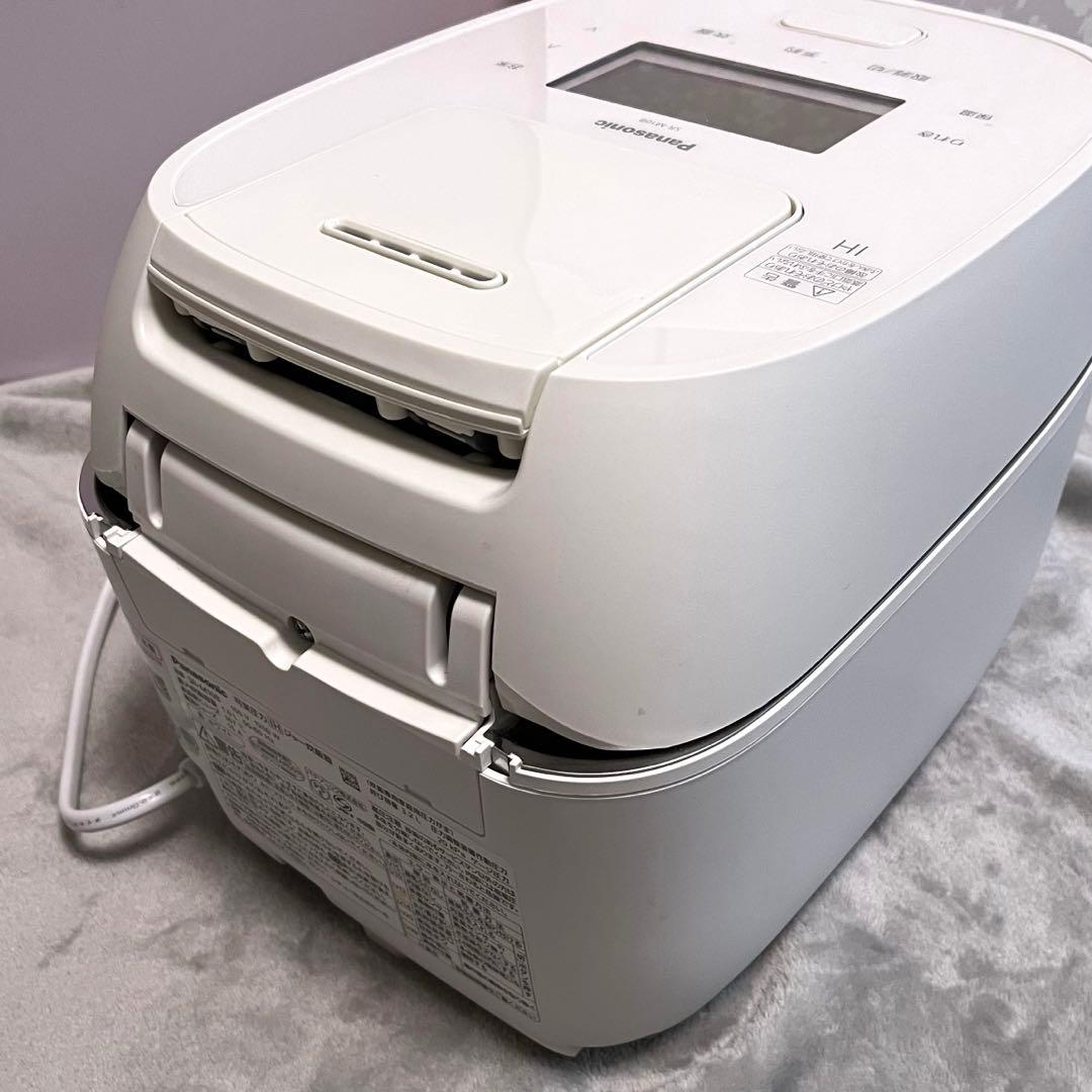パナソニック 圧力IH 炊飯器 SR-M10B おどり炊き 白 5.5合中古