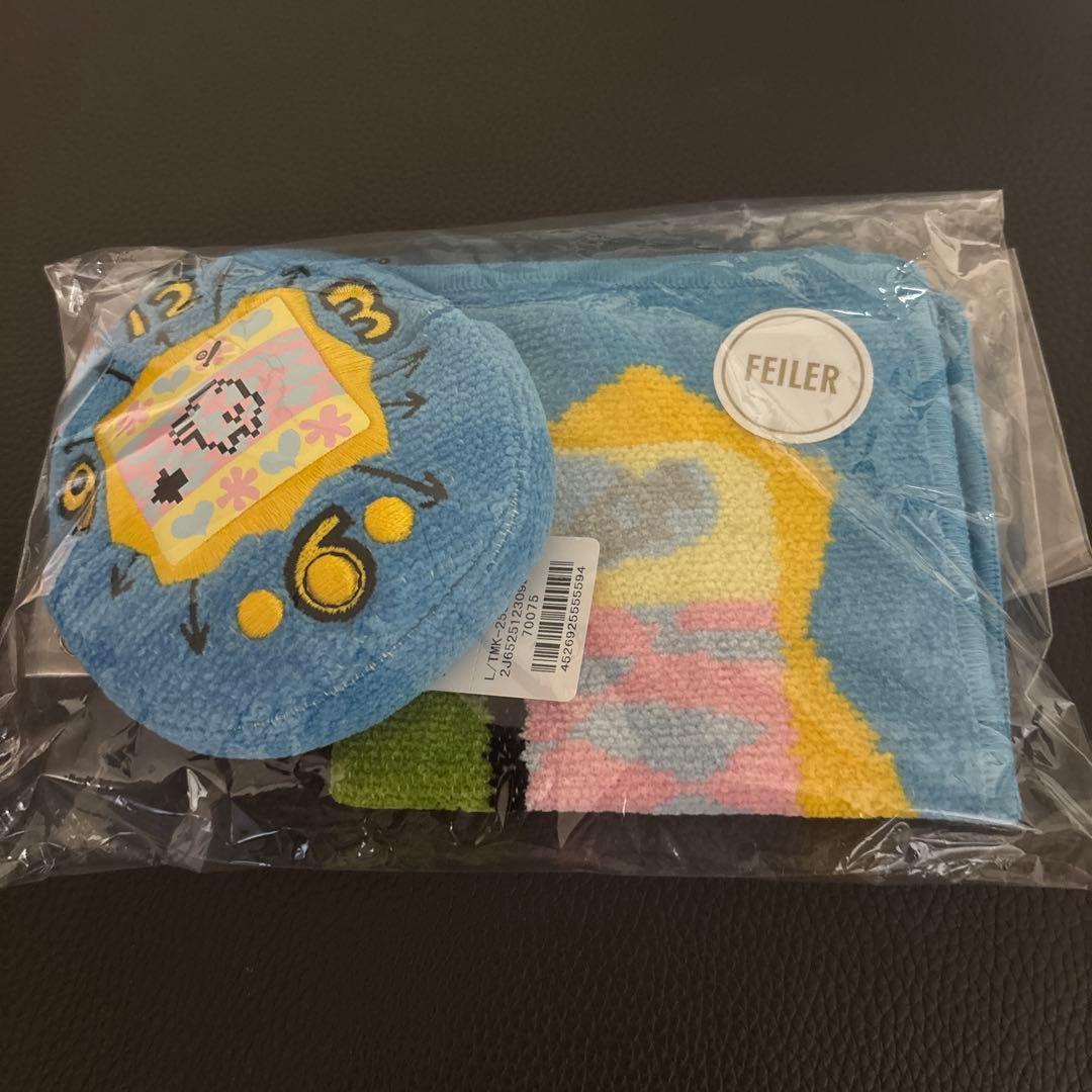 完売品！フェイラー×たまごっち☆くちぱっち　ハンカチ＆ポーチ