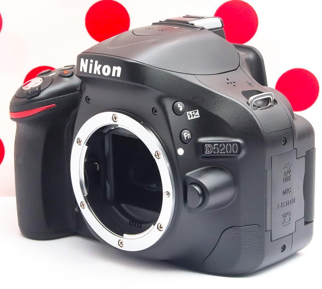 Nikon D5200❤スマホに転送❤動画撮影OK❤高画質一眼レフ❤初心者の方へ