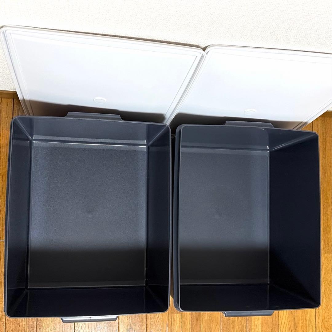 美品　タッパーウェア ディープスーパーケース 2個セット