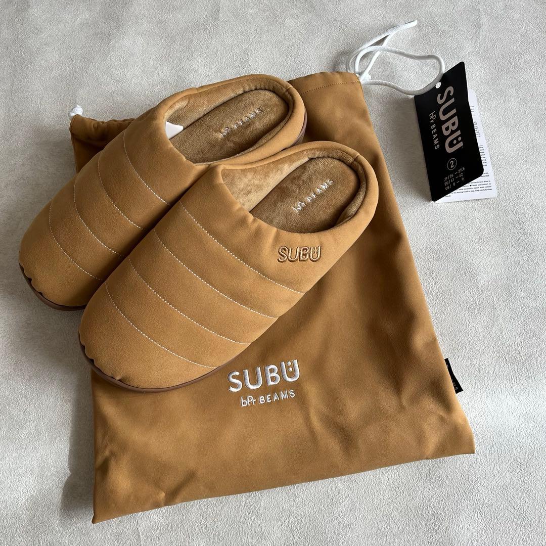 未使用　bPr BEAMS SUBU スリッパ 収納袋付き