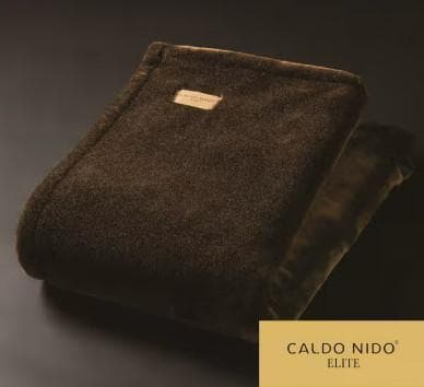 カルドニード・エリート 掛け毛布 ダブル ブラウン (180×200cm)