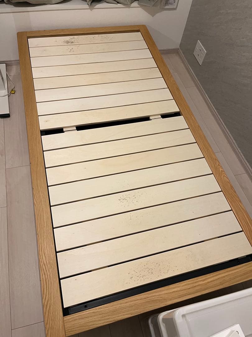 無印良品 ベッドフレーム 引き出し収納付き