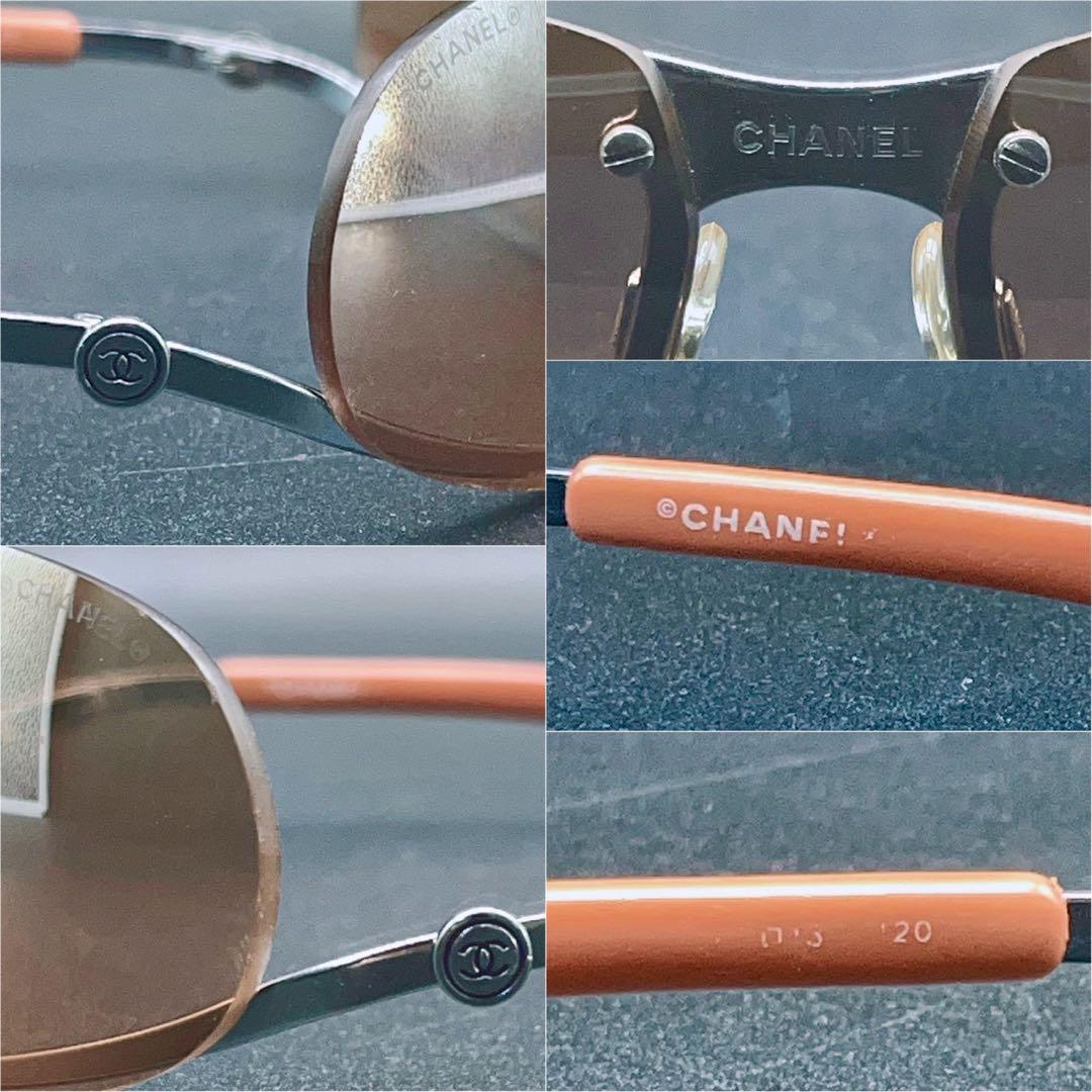 小物 CHANEL archive sunglasses under rim y2k