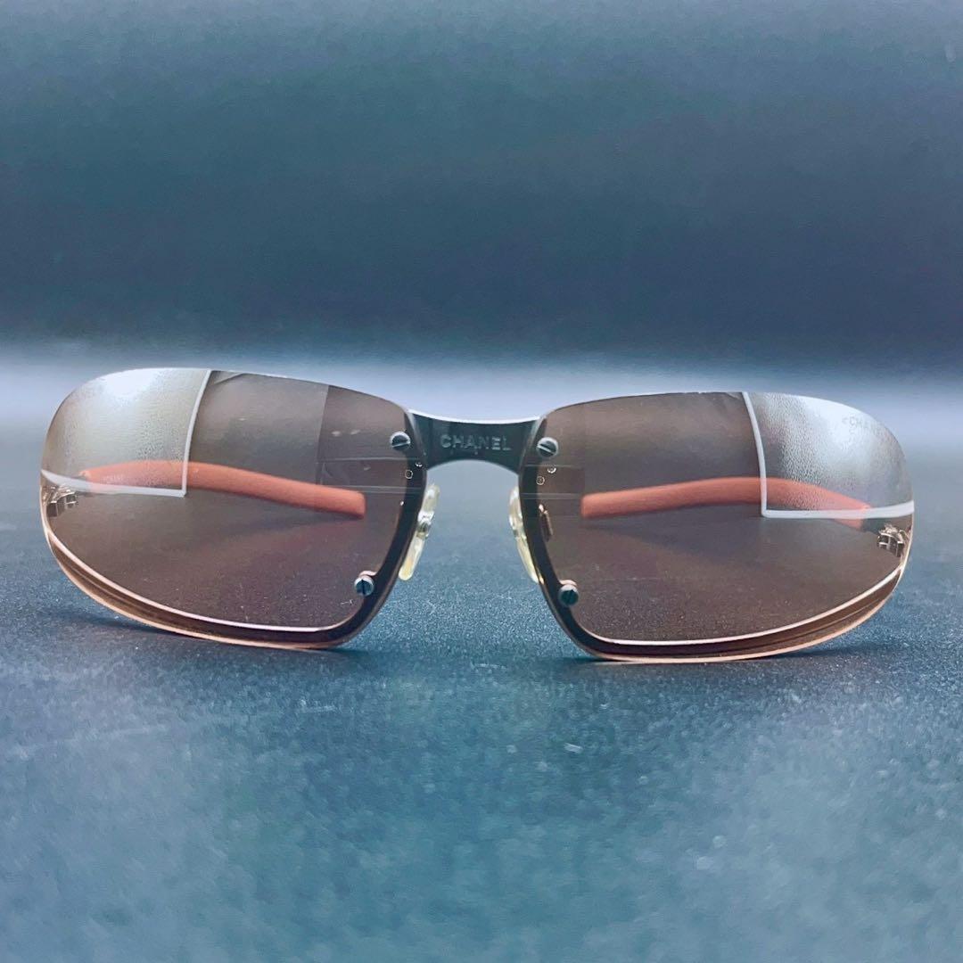 小物 CHANEL archive sunglasses under rim y2k