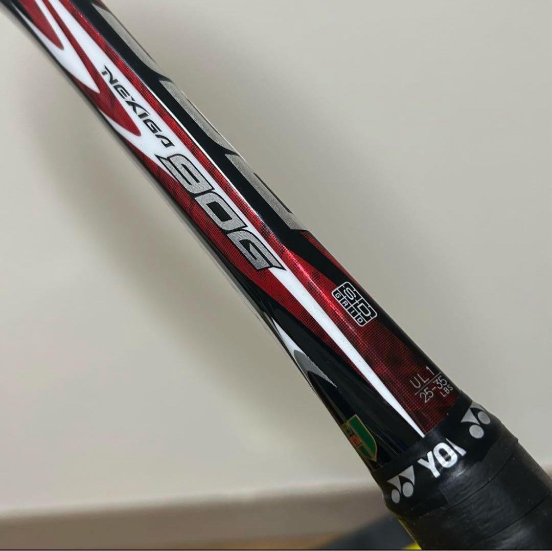 【美品】廃盤品 ケース付き ヨネックス ネクシーガ90G UL1 後衛向き